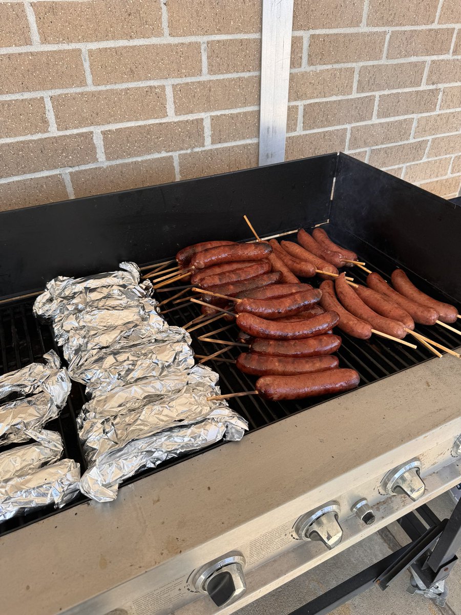 Come get that Boudin and sausage from Athletics today!