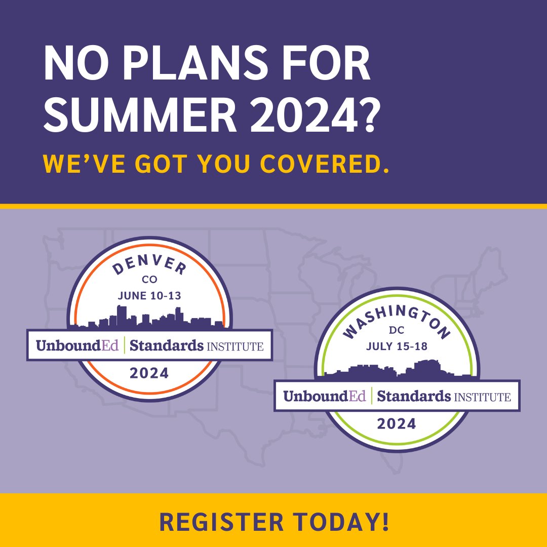 While we hope you're planning for sun and fun, it's also important to start considering your summer #professionallearning plans. Cultivate the mindsets, skill sets, and tools essential for #GLEAM™ instruction at #StandardsInstitute! ubnd.org/3THxZ1g #Education #EdEvents