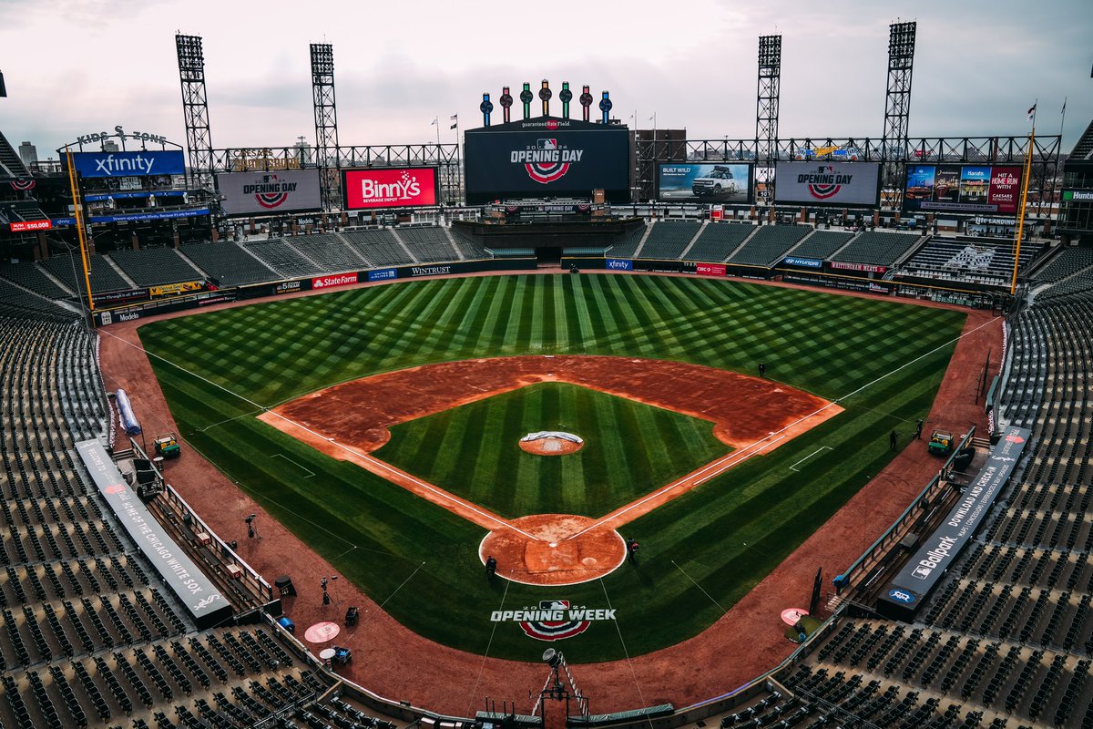 The stage is set. #OpeningDay