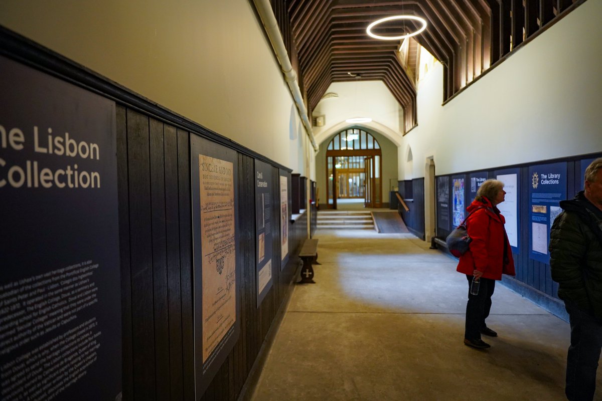 Have you visited our 𝐋𝐢𝐛𝐫𝐚𝐫𝐲 𝐆𝐚𝐥𝐥𝐞𝐫𝐲 yet? 🖼️ The newest part of our visitor route is something you don’t want to miss 🤩 Plan your visit today at ushaw.org #NorthEast #Durham #Exhibition #Art #Gallery