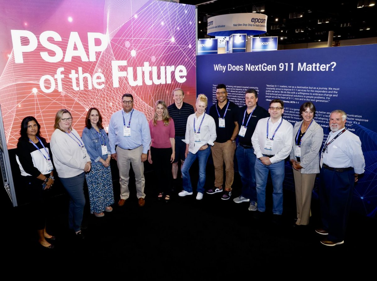 We are excited to collaborate with IWCE, iCERT, and our partners on the PSAP of the Future! Stop by to learn more about why NextGen 911 matters! #pulsiam #nextgen911 #iwce2024