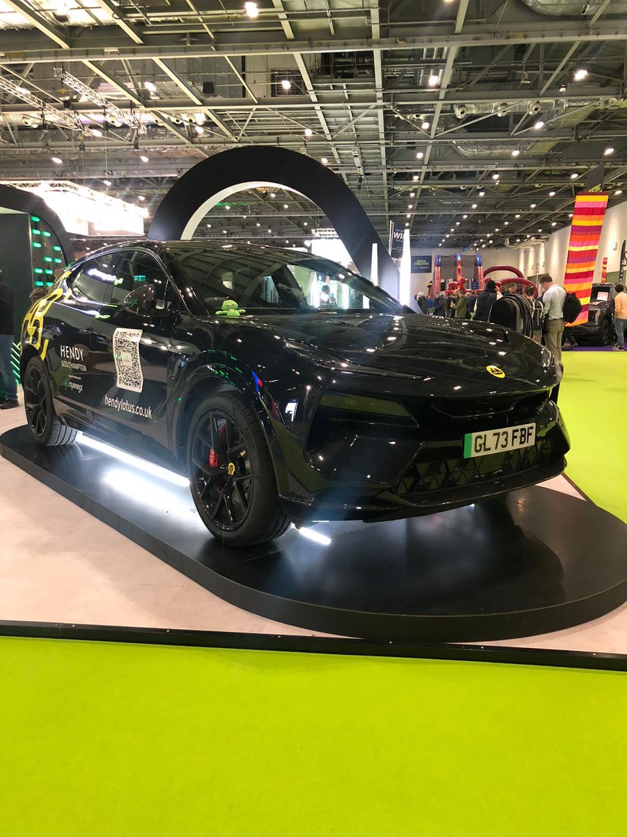 ⚡ Are you heading to Everything Electric Show this weekend at ExCel London?! 😍 Swing by the Myenergi stand to catch a glimpse of the stunning Lotus Eletre on display! 📷 If you're attending between the 28th and 30th March, don't forget to tag us in your #LotusEletre photos!