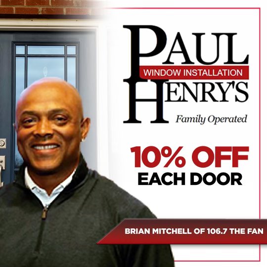 If you’re looking for new windows and doors, reach out to my friends over at @paulhenryswindow . You can receive 10% off each window with a 5 window minimum and 10% off each door for the months of March and April. Paulhenryswindows.com Your clear home improvement choice!!!