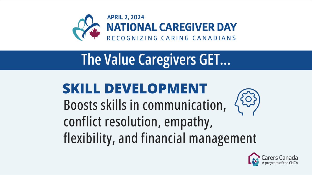 Caregiving can enhance confidence and financial management skills, showcasing the multifaceted benefits of caring. Let's acknowledge this growth on #NationalCaregiverDay2024 carerscanada.ca/national-careg…