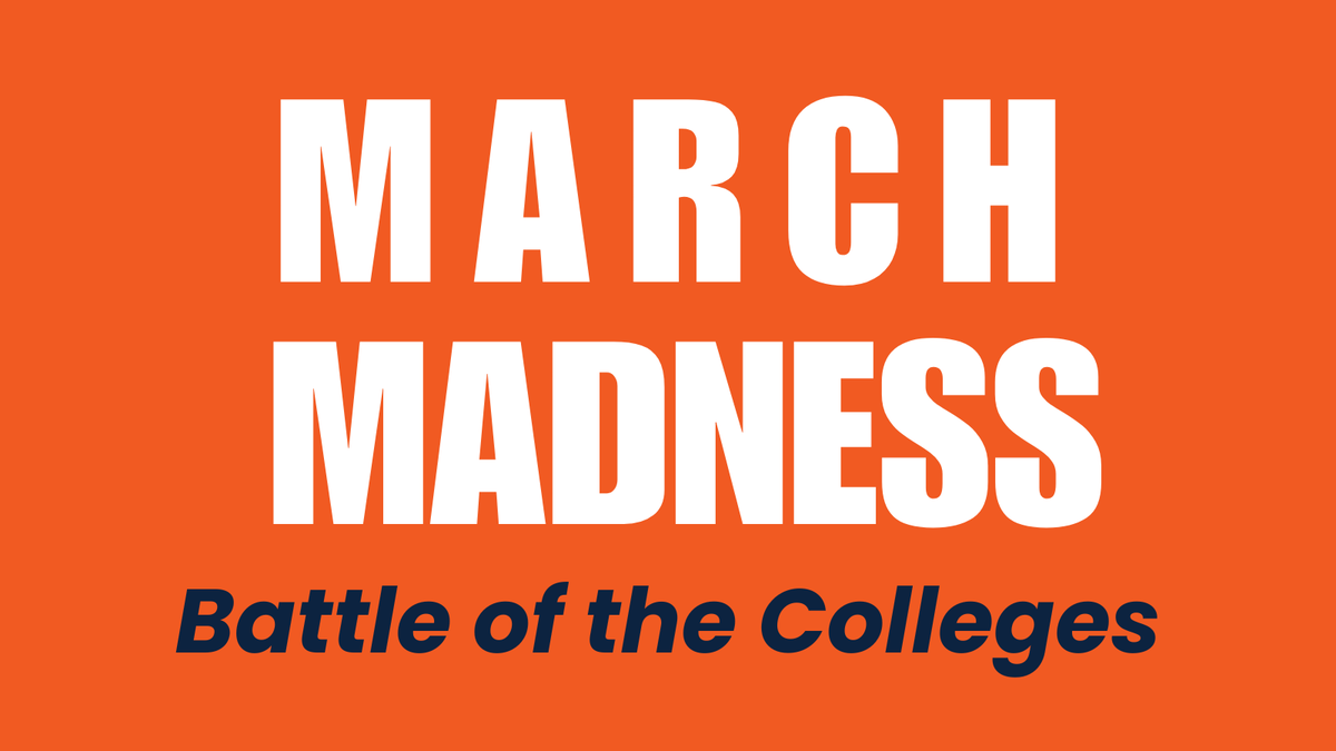 Head over to Instagram Stories to vote for your college in the finals! The College of Health, Community and Policy & The College of Sciences are facing off 🧡 💙 #UTSA | @HCAPUTSA | @UTSASciences