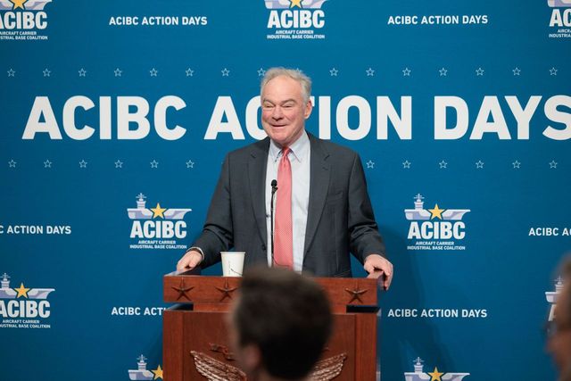 “We’re not going to meet our needs and the needs of our allies if we don’t fix this.” – Sen. @timkaine on the FY25 budget and exclusion of carrier funding at #ACIBCActionDays.
