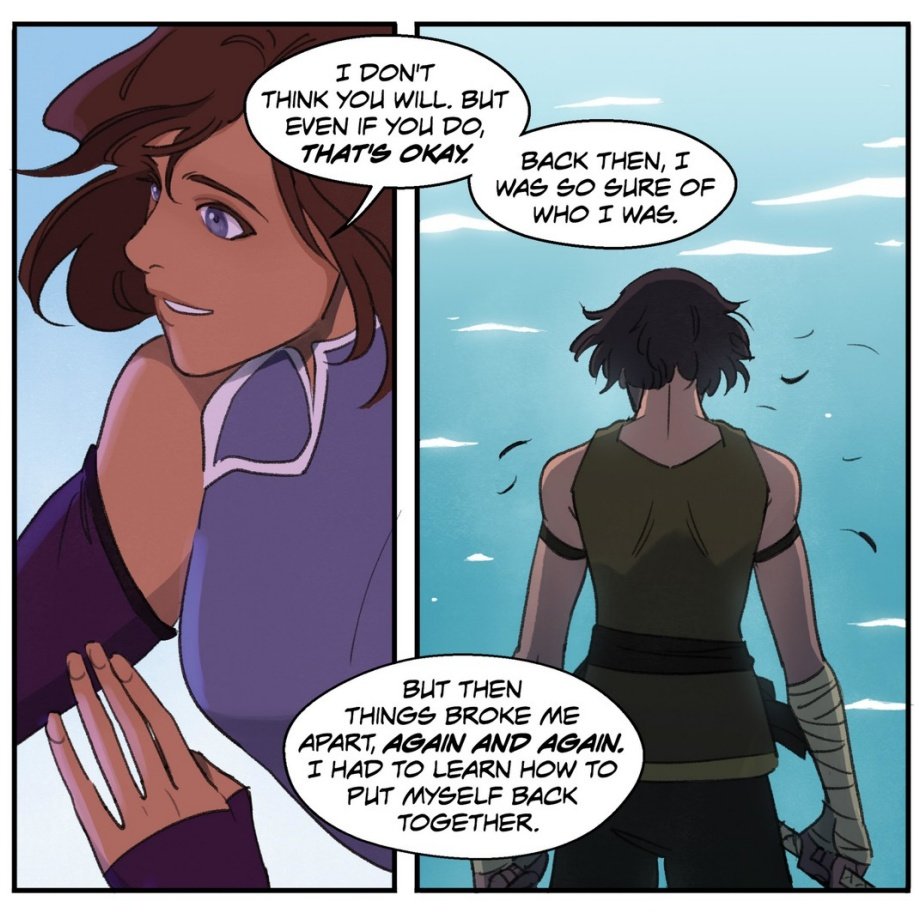 you cannot tell me korra is weak