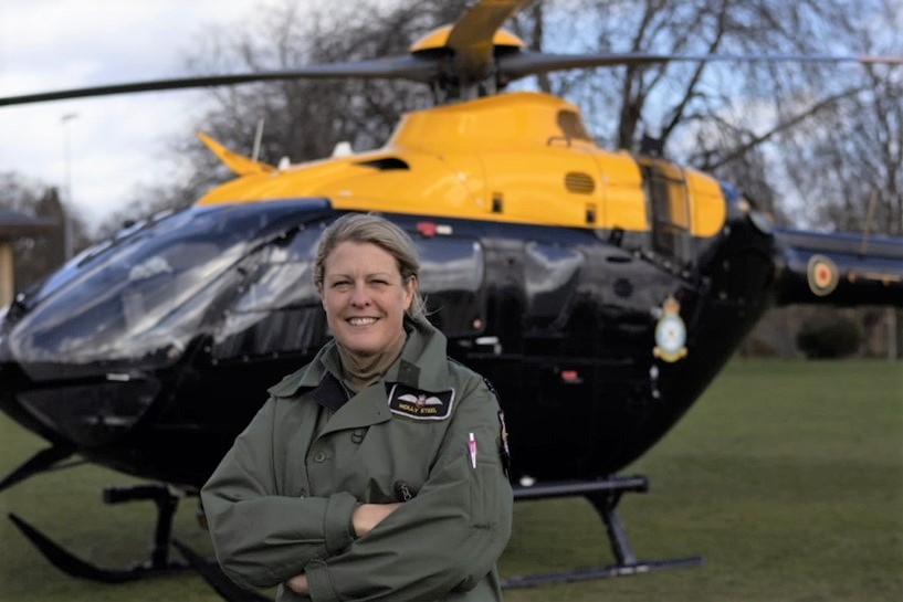 In our latest Ascent People profile, we talk to #RAFShawbury Helicopter Instructor Holly Steel about what her job entails, how she became a pilot after being unable to become a winch 'man' and the trouble with male flying suits! Read more ascentflighttraining.com/holly-steel-he… #UKMFTS
