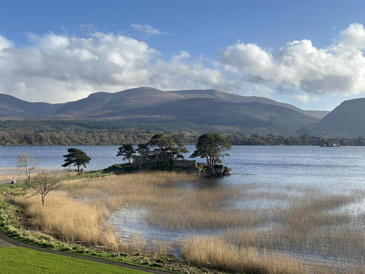 Balcony views at The Lake 💫❤️ #lakehotelkillarney #balconyviews #lakeviews #spring #escapetothelake #staycation #vacation #discoverireland #visitkerry