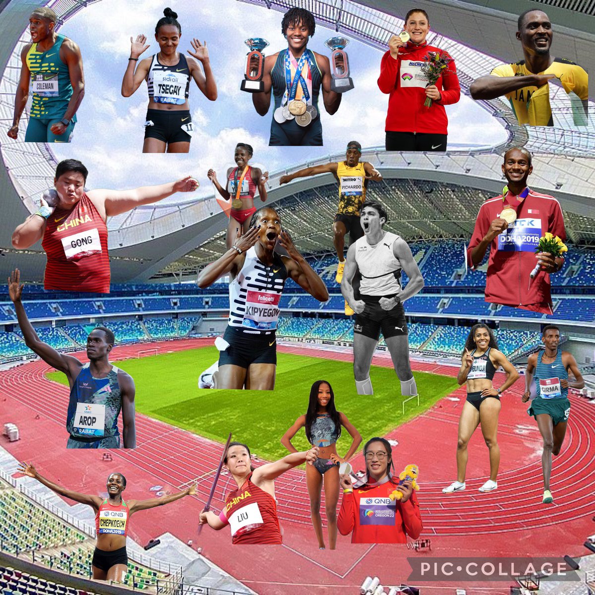 Just a few of the athletes that will be competing at the first stop of the 2024 Diamond League season in Xiamen, China, on April 20th ‼️ Full entries 👉 xiamen.diamondleague.com/program-result…