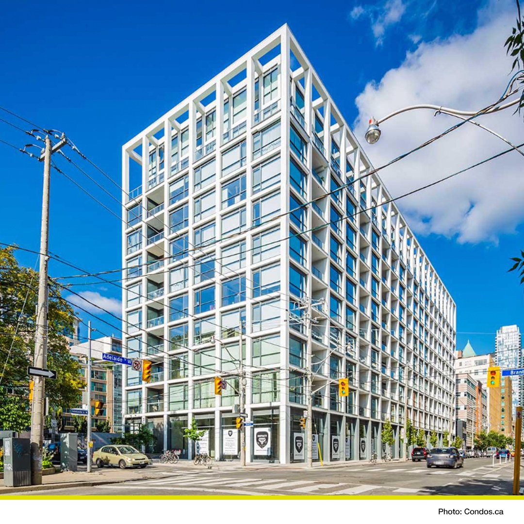 Throwing back to Brant Park in Toronto, highlighting Quest Window Systems. Partners: @bradjlamb, Fortress Real Developments, architectsAlliance, @BluescapeMgmt #WeCladSkyscrapers #toronto #architecture #windows #torontoliving