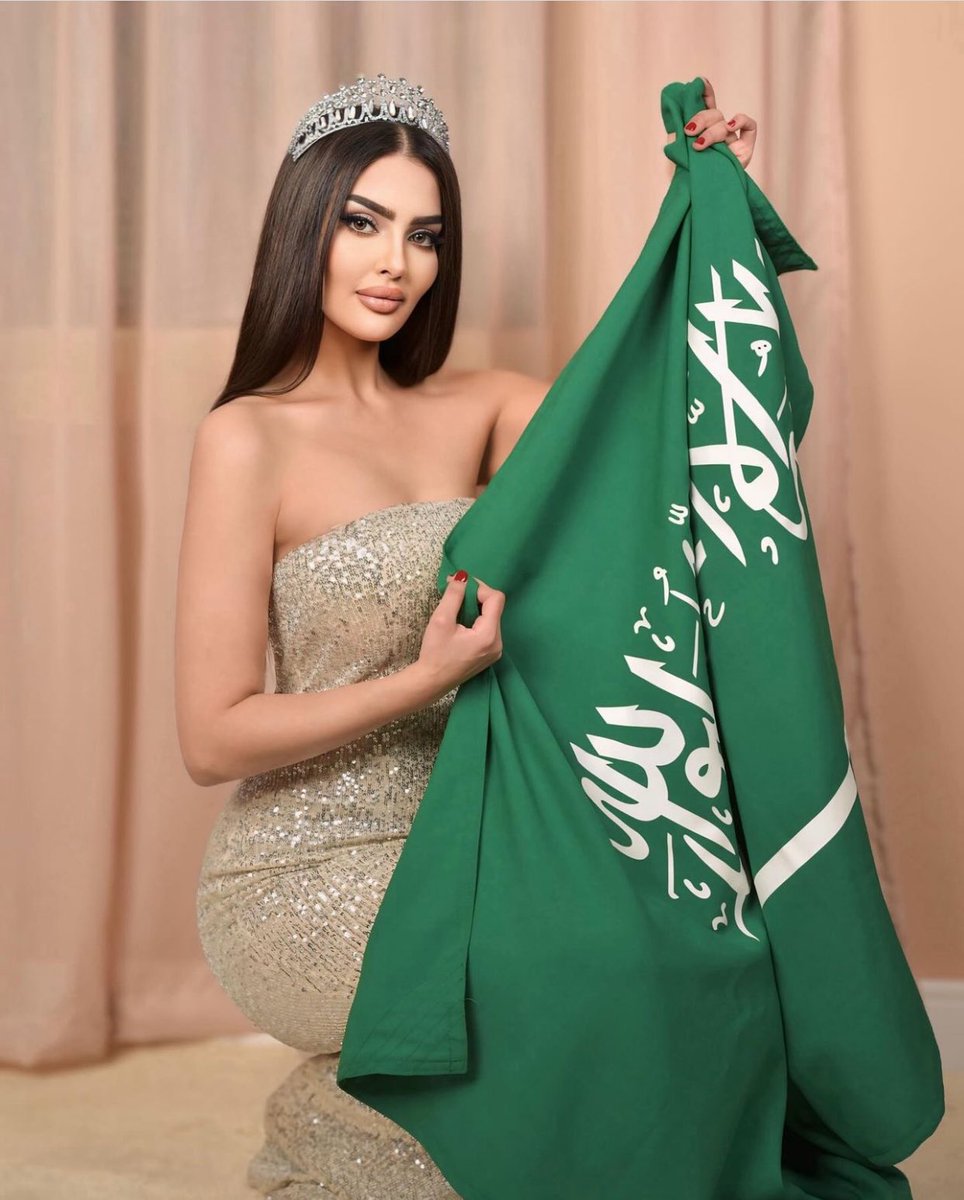 Saudi Arabia entered Miss Universe 2024 contest for the first time.

The only thing I’d recommend is out of respect, change the flag.