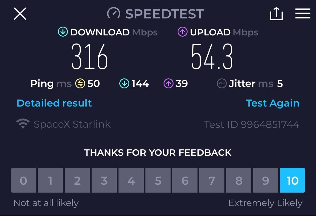 El odio a Starlink es increible, es la cueguera ideologica llevada a la enfermedad. Quedate con el que te de esto por 50 lucas