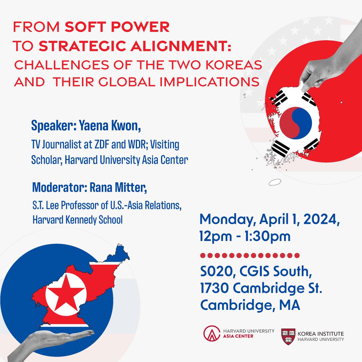 Upcoming Event

April 1st 2024 12-1:30 PM

S020, Belfer Case Study Room, CGIS South, 1730 Cambridge St., Cambridge, MA