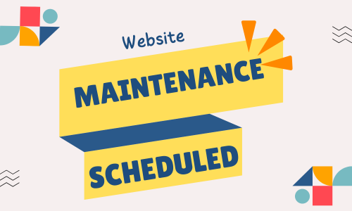 Due to scheduled maintenance activity our website will be unavailable during this holiday weekend (from Thursday, March 28 to Monday, April 1 at the latest). We appreciate your patience and understanding.