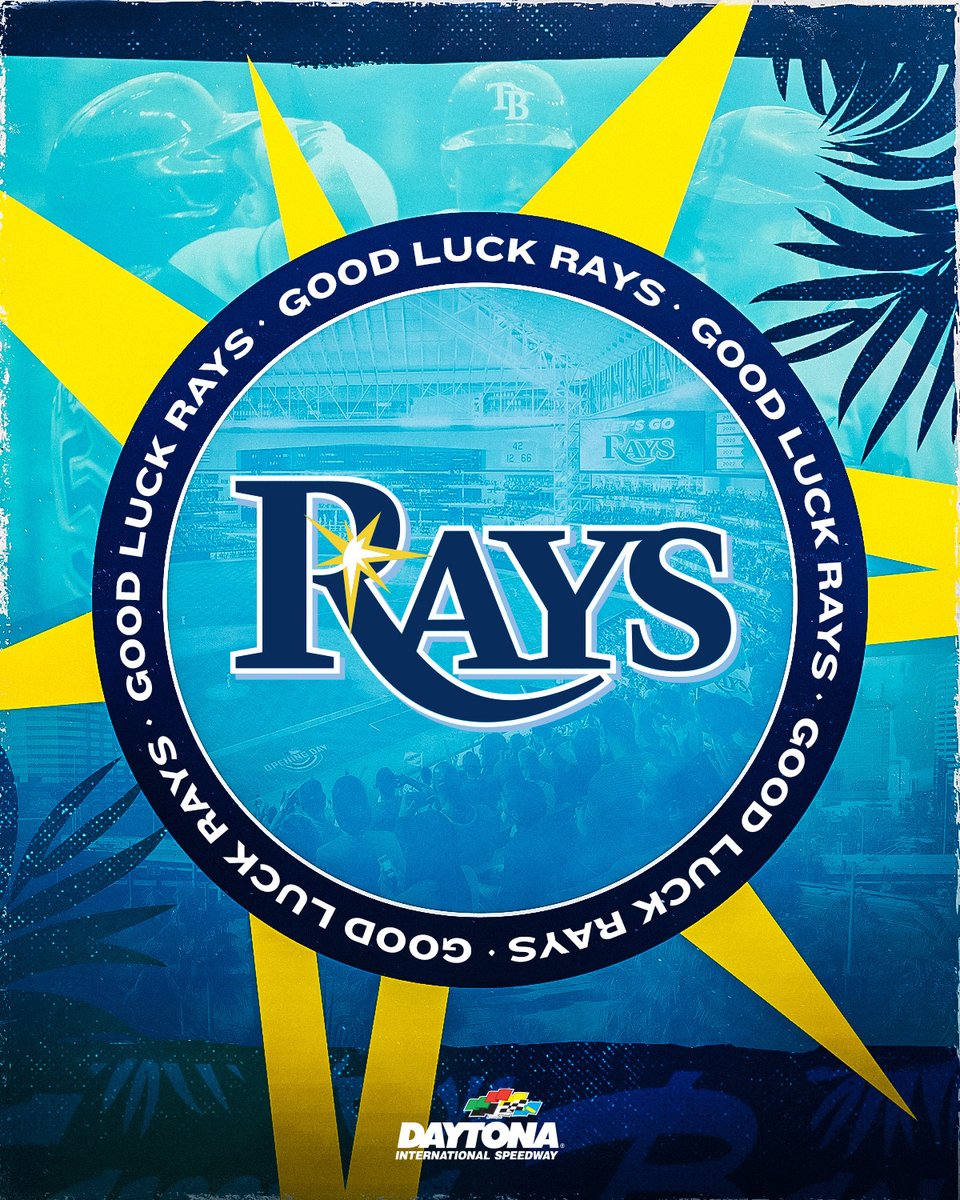 Good luck to our friends at @RaysBaseball this season 🤩 ⚾
