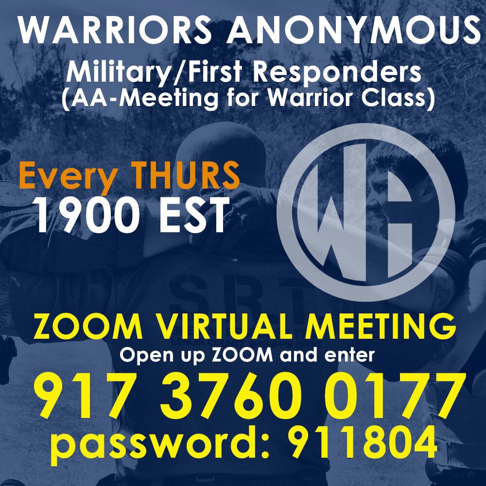 Your story and experiences could help someone, Someone else's story and experiences could help you. Join us tonight at 1900 EST on Zoom. #thinblueline #semperfi #veteranowned #aameeting #emt #firefighter #cops #veterans #firstresponders