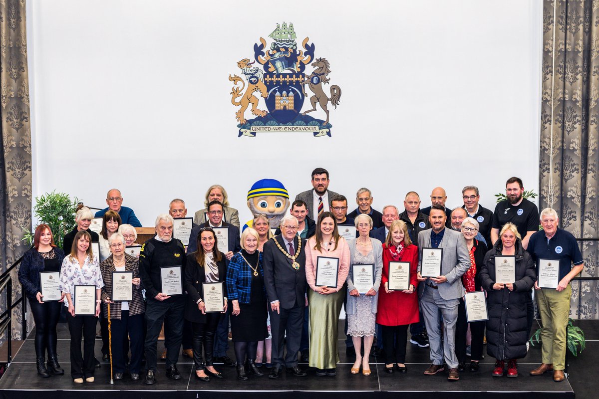 19 people and groups received recognition at the annual Mayor’s community Achievement Awards which were held last night at the Civic Centre in Redcar. Find out who are the amazing local heroes who got recognised this year for their hard work at redcar-cleveland.gov.uk/news/2024/what…