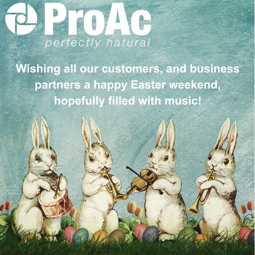 Happy Easter Weekend everyone!

We hope it's filled with music playing on your favourite hifi system... kick back and enjoy :-)

#easterbunny #bankholidayweekend #audio #music #speakers #hifi #musiclovers #proacspeakers #proac #perfectlynatural
