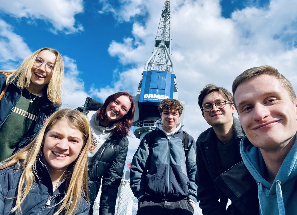 Been some lovely photos taken by our @GeogDurham students this week in the course of their project research in Rotterdam. It’s been a fab week! Just boarding our ferry home now 🇳🇱🧡⛴️