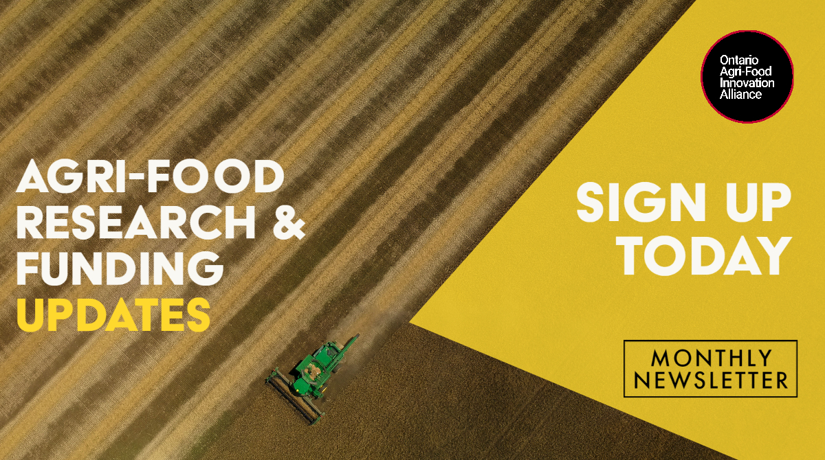 Our monthly newsletter provides updates on funding opportunities and research that is making an impact on the agri-food sector. Sign up today to stay in the know: uoguel.ph/62nhi