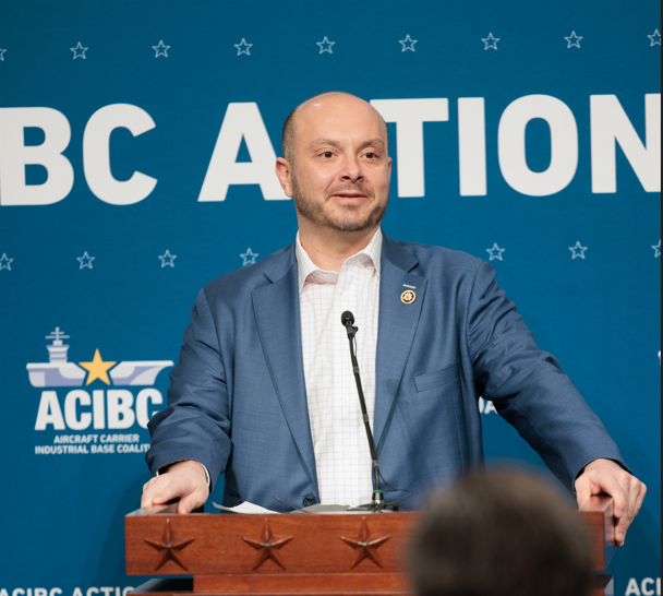 “I want to make sure you not only have the resources but the stability to continue shipbuilding.” – @RepGarbarino on the importance of the supplier industrial base at #ACIBCActionDays.