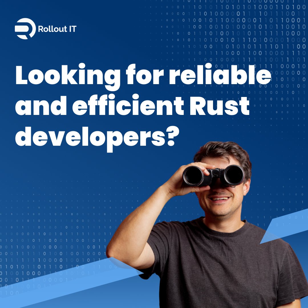 🔎 Looking for a programming language that combines performance, security, and concurrency like no other? Rust is the solution! 💻

🌐 Join us and experience the difference, let's bring your idea to life together:
services.rolloutit.net/rust/

#RustProgramming #Performance #Security