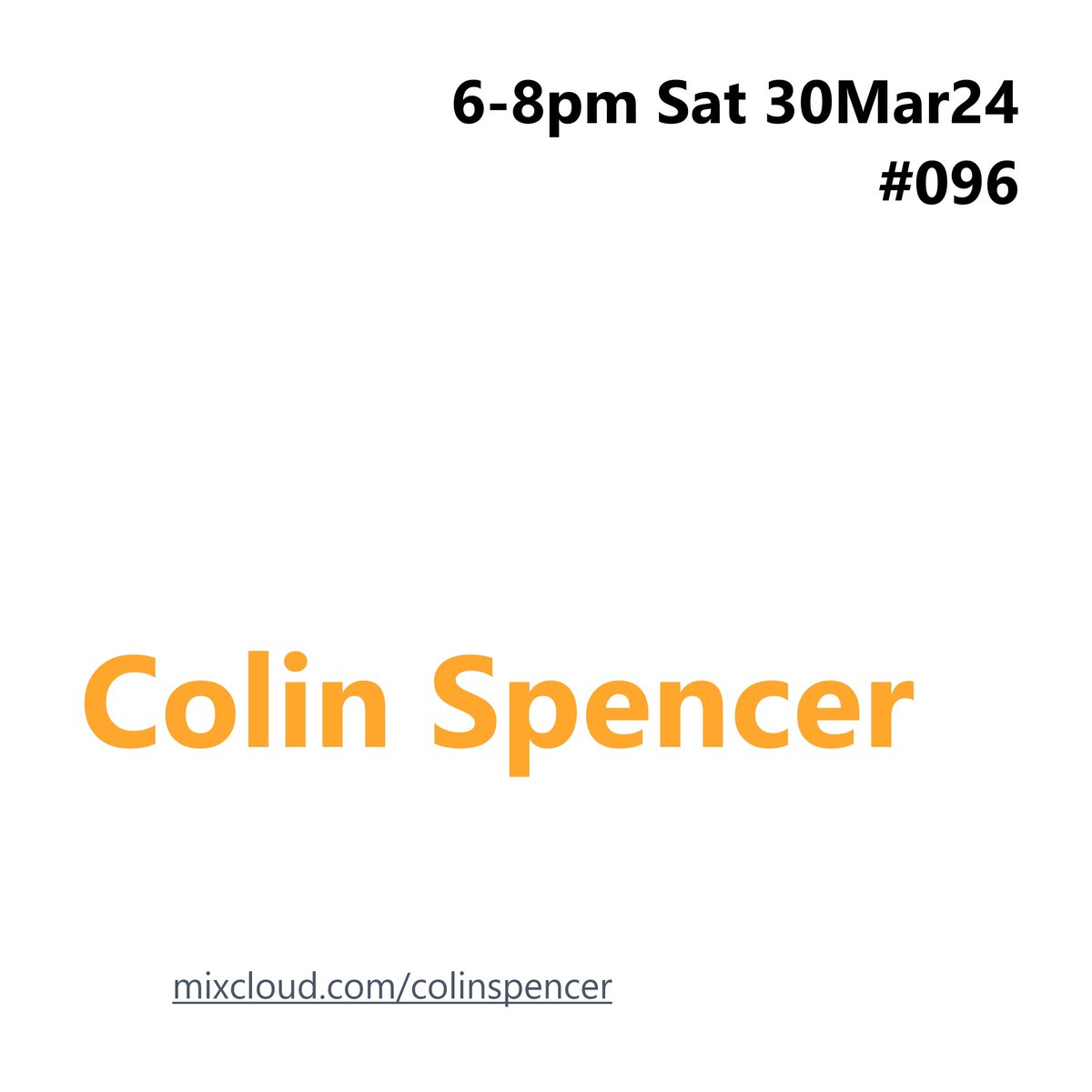 ColinsCuts's tweet image. #EXCLUSIVE

#EricCPowell+#AndreaPowell 'The Getaway (No Vox Mix)'

#worldwide première

#ColinSpencer Programme #096
🔊mixcloud.com/colinspencer/🎧
Saturday 30 March 2024
6-8pm (#UK times)

#DiscoverAndRemember @ecpowellmusic @PurpleRoseAndy

Catch-up #095
▶️mixcloud.com/ColinSpencer/c…