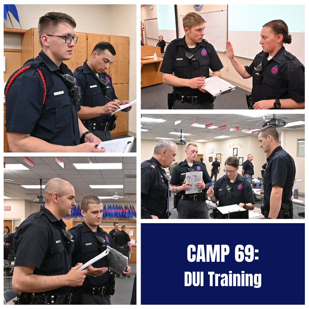 Yesterday, Camp 69 conducted their DUI training, equipping these recruits with essential skills to keep our roads safe. 🚔