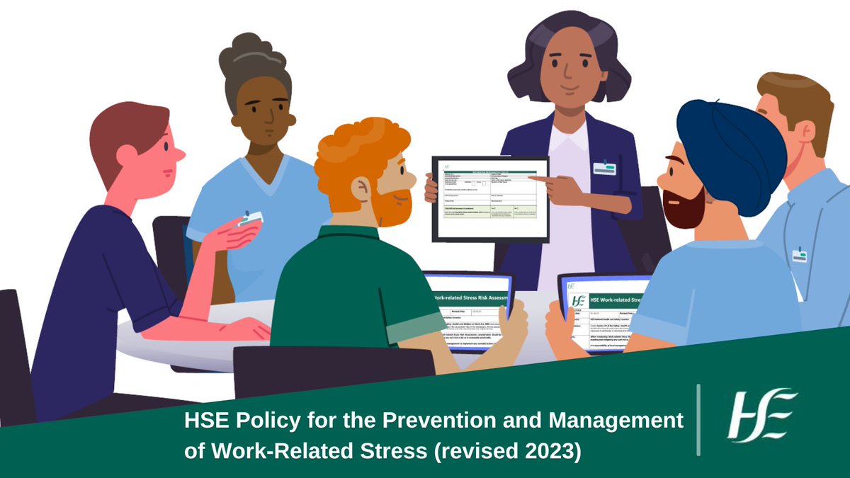 We have revised the HSE Policy for the Prevention and Management of Work-Related Stress (revised 2023). If you manage staff, you must familiarise yourself with the policy and complete the mandatory e-learning module on HSELanD. Learn more: bit.ly/4czHhVu
