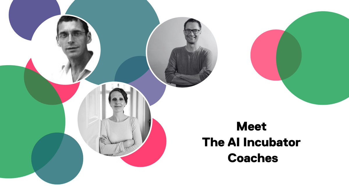 #TheAIIncubator has a stellar line-up of coaches: ⭐Ralf Allrutz: Mentor & Expert for corporate #startups ⭐Olga Mordvinova: CEO of incontext.technology & Top 50 #FemaleEntrepreneurs ⭐Michael Raschke: Blickshift Co-founder & Expert in #DeepTech 👉 cyber-valley.de/ai-incubator