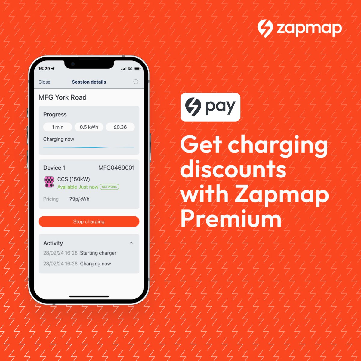 🐣 Add a spring to your step this #Easter with discounted charging sessions, courtesy of Zapmap Premium. ⚡ Starting now and running throughout the #spring, Premium users will enjoy charging #discounts when paying through the app. Find out more 👉 tinyurl.com/mrx4swpp