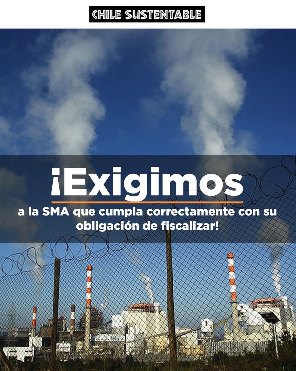 ¡Exigimos a la SMA que cumpla correctamente con su obligación de fiscalizar! 📣✋🏽 Las autoridades deben explicar por qué se permite esta negligencia sin considerar el impacto en la salud de la comunidad 🚫💨 @SEA__gob