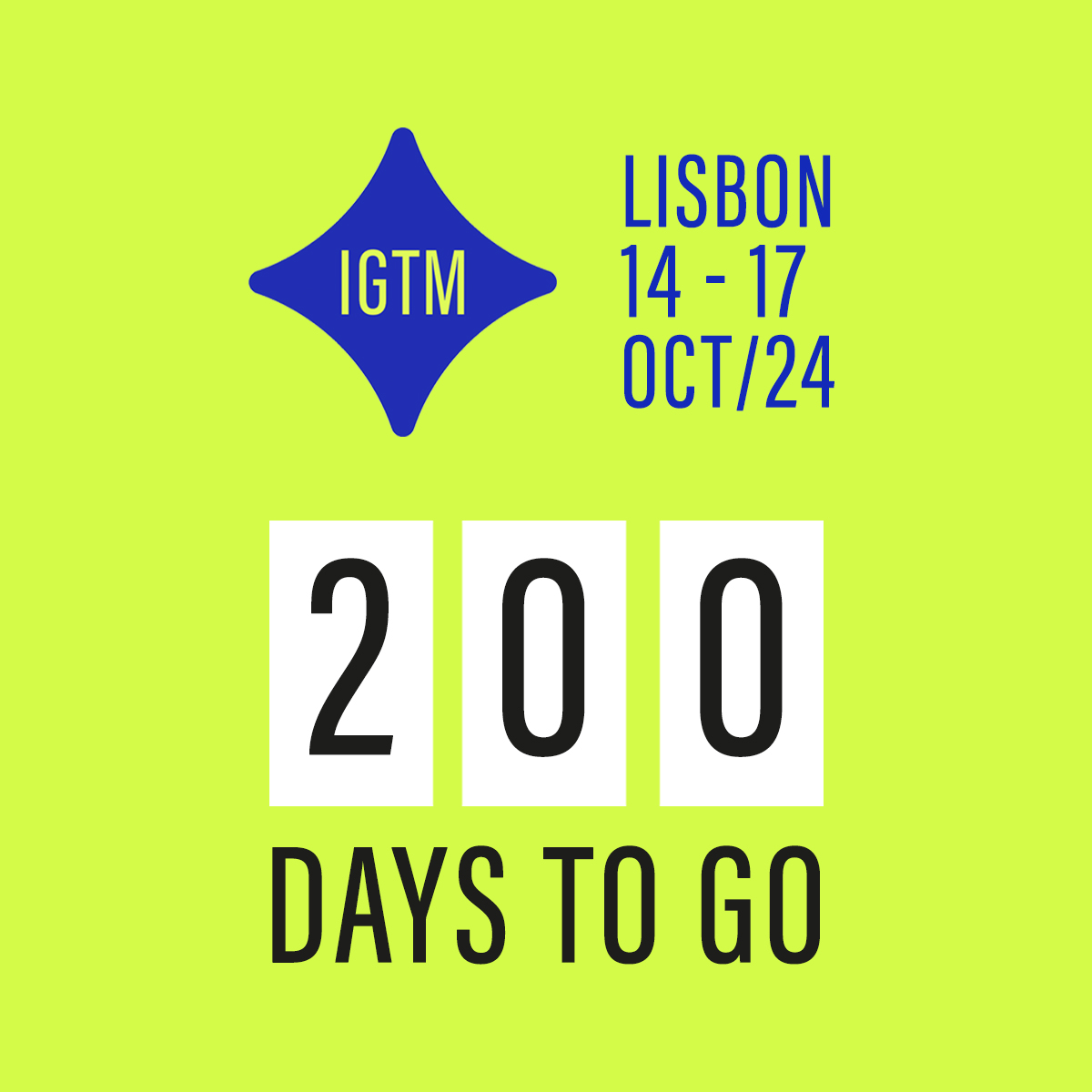 The countdown is on to Lisbon! ⏳ Exhibitor registration is OPEN for this year's IGTM in the Portuguese captial. igtmarket.com #GolfTogether