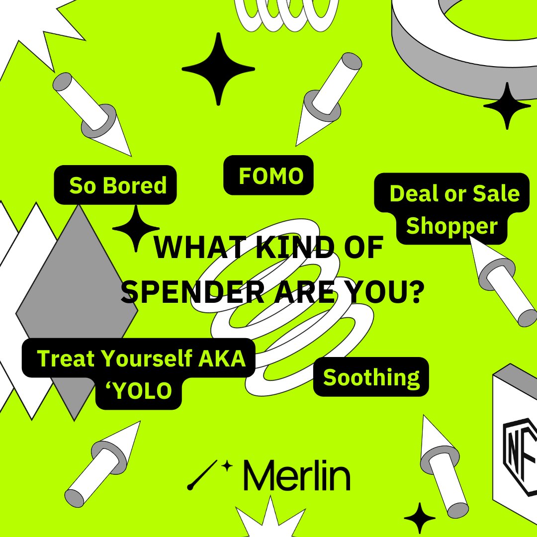 Spending money and having a surplus of material things can be addictive. There are five specific spenders, which one are you? Read more on the blog 👉 merlininvestor.com/articles/which… #merlininvestor #spending