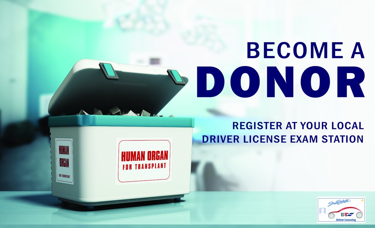 Organ donation provides hope to individuals and their families who are facing life-threatening illnesses. You can help save lives by registering as an organ donor today at your local Driver License Exam Station! For more information, visit donatelife.net