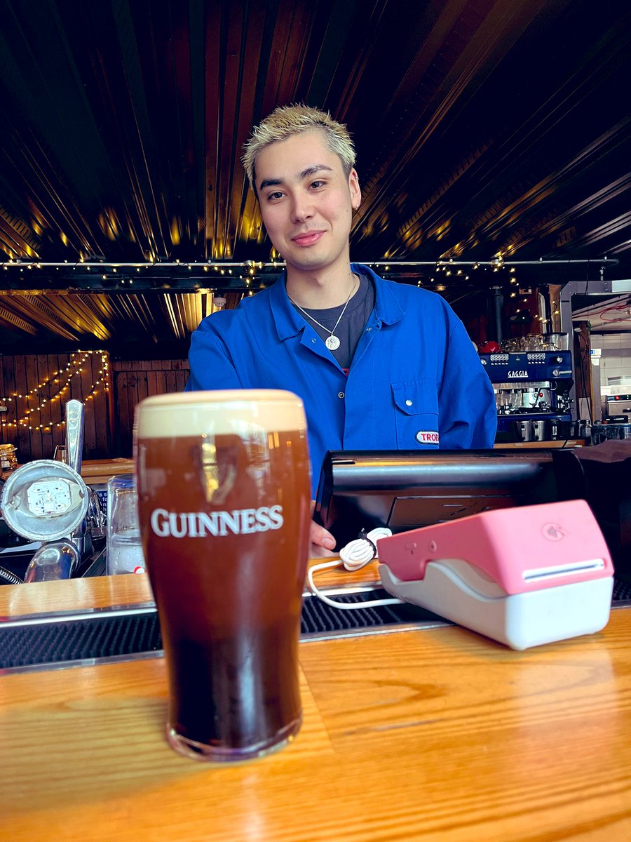 TODAY IS A GOOD DAY! Because today is our first day getting to use our @GuinnessIreland microdraught. You can also get 0% Guinness this way too we are fully stocked. 🥹🖤