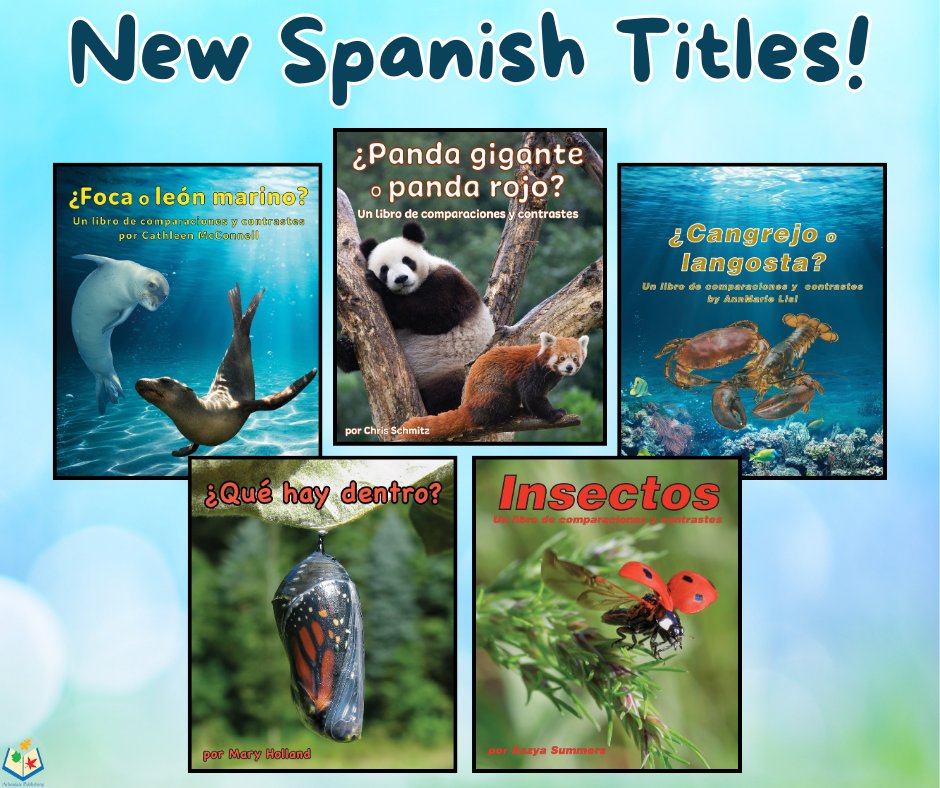 New Spanish titles are available for purchase! You can purchase these titles here: bit.ly/2XyShfa #newreleases #newtitles