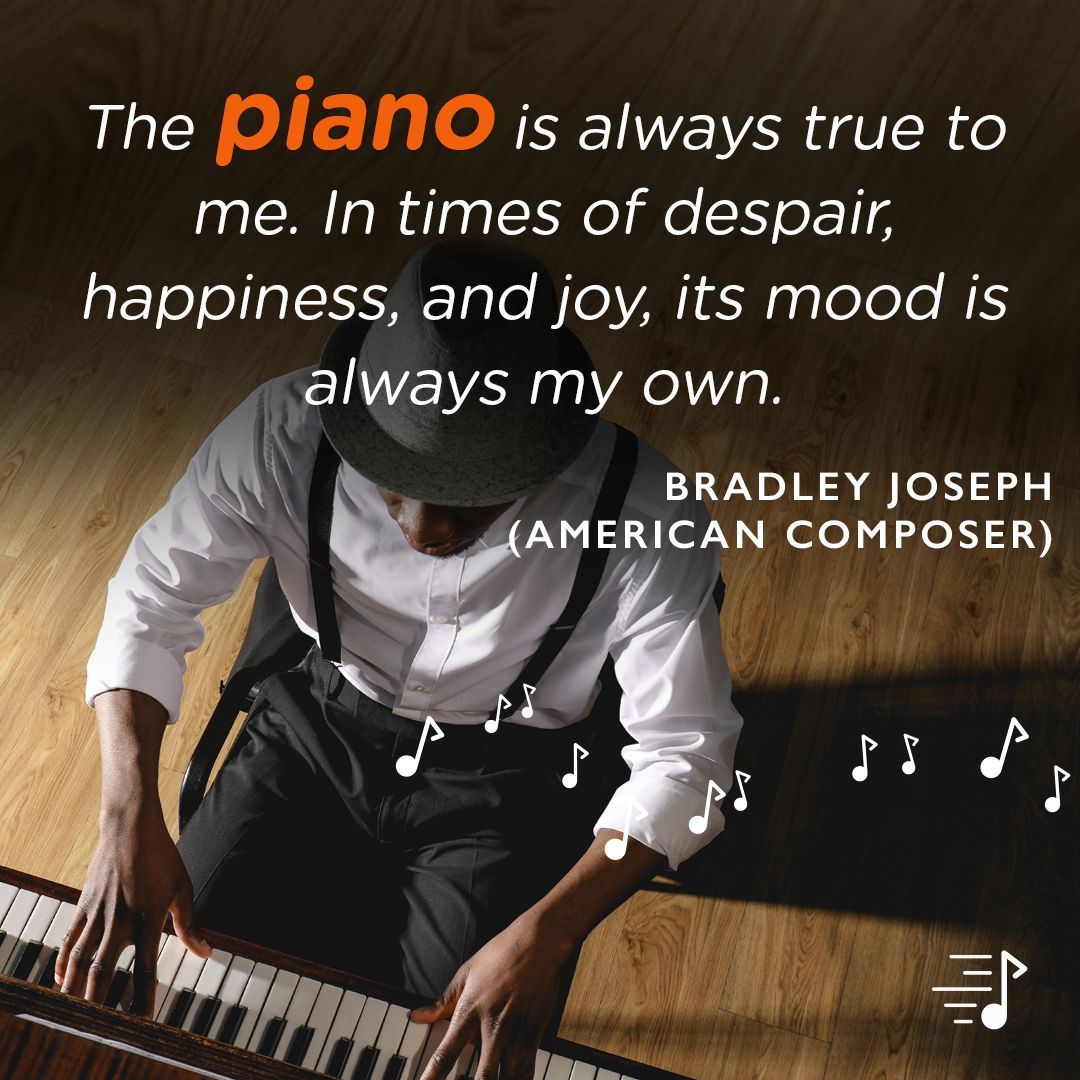Happy #PianoDay! 🎹 #QuoteOfTheDay