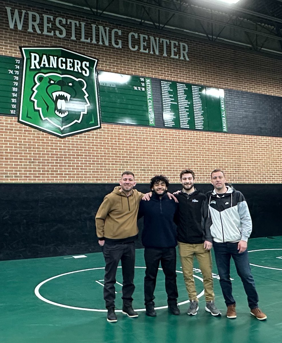 I want to thank Coach Nick Becker, Coach Craig Becker and Coach Gantz for a great visit at UW- Parkside. Thank you for the hospitality and for your time. <a href="/BeckerNick174/">Nick Becker</a> <a href="/CraigBecker_UWP/">Craig Becker</a> <a href="/RangerAthletics/">Parkside Rangers</a> <a href="/PsideWrestling/">Parkside Wrestling</a> #wrestling