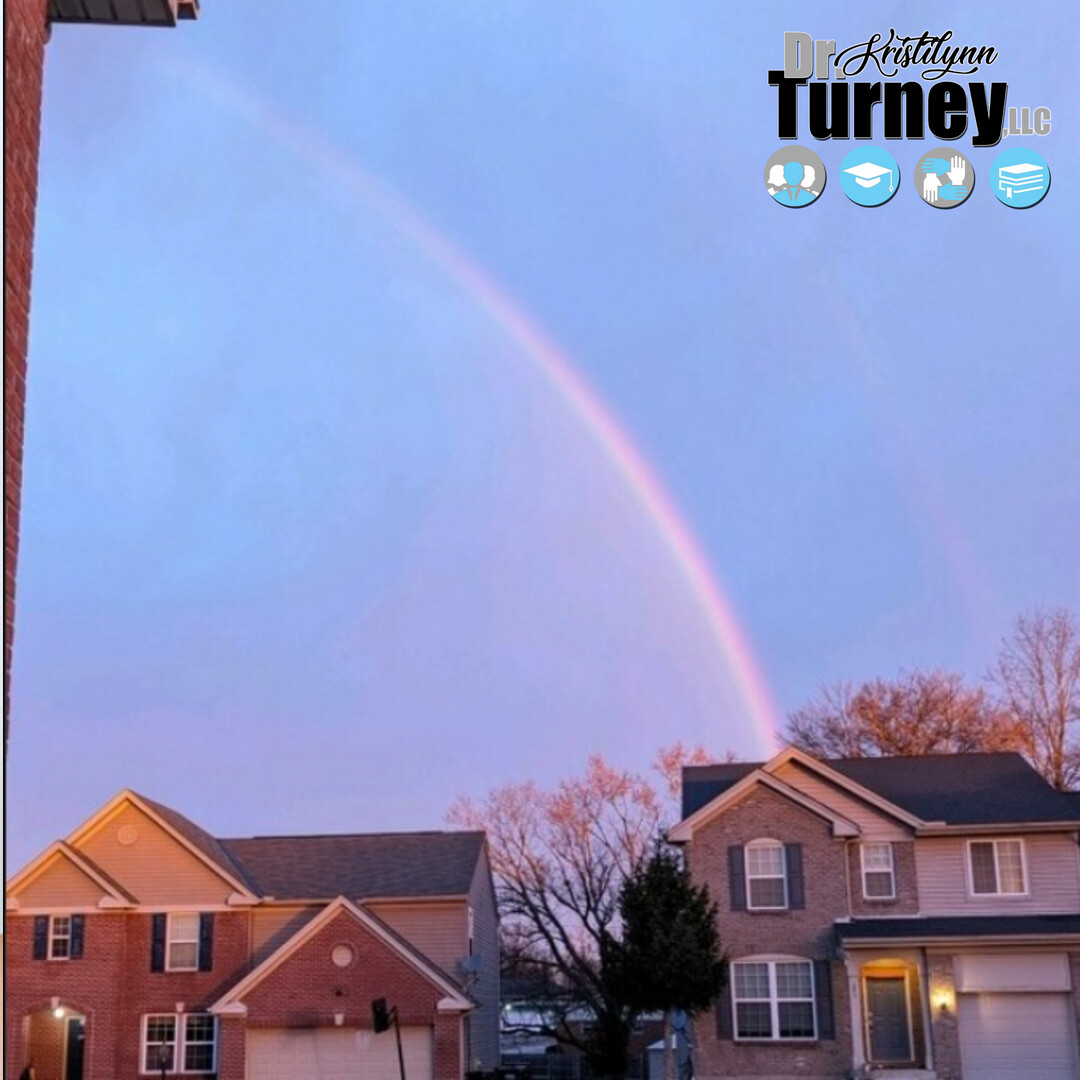 Sometimes we need a gentle reminder to keep going, so I'm sharing a rainbow I saw above my house. It symbolized hope, fresh starts, luck, and beauty following a storm. 🌈 #educator #educationconsultant #edupreneur #blackownedbusiness #womanowned #minorityownedbusiness #tbt