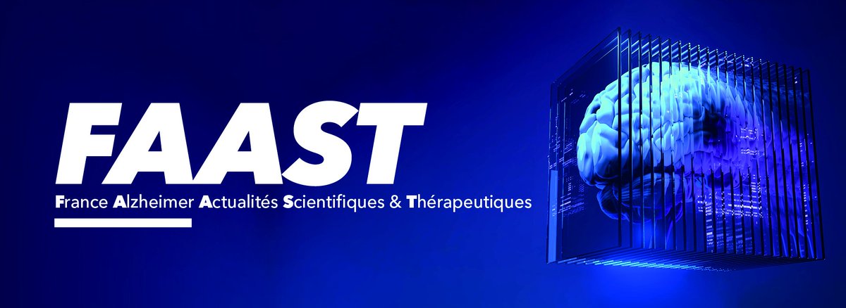 🧠Assistez au premier colloque annuel de France Alzheimer sur la recherche le lundi 3 juin à la @Maison_Chimie à Paris, de 9h à 17h30. Inscrivez-vous dès maintenant et soumettez vos communications sur faast.sciencesconf.org.