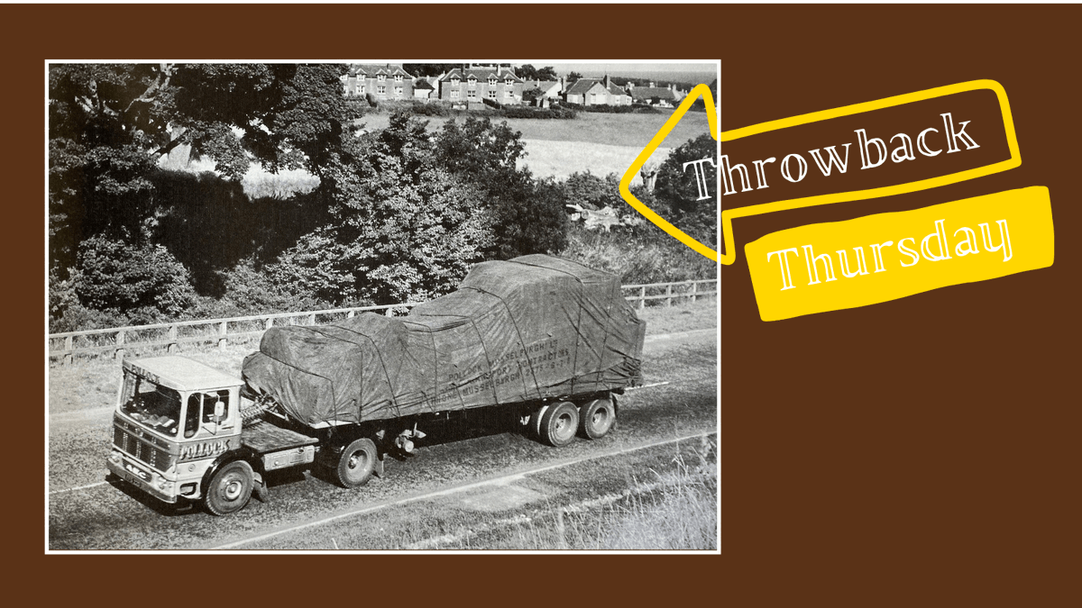 This was one of the first Ergomatic cab AEC Mercurys to join the Pollock fleet. Photographed in 1966 this Mercury was almost brand new. Just think about the people who sheeted and roped these loads!😪 #ThrowbackThursday #TT #heritage #VintageTrucks #OurHistory #DeliveringWinners