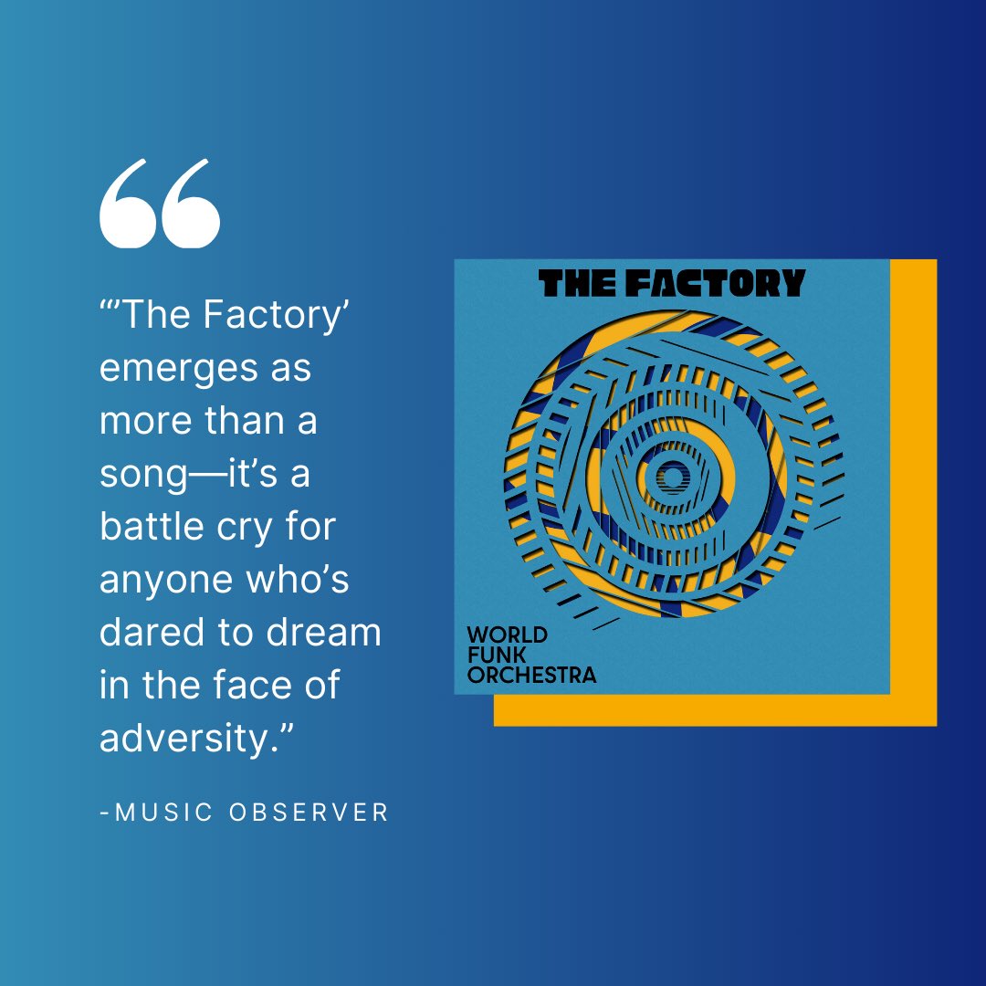 Thank you @musicobserver for the review! Make sure to stream 'The Factory' wherever you get your music! Full article in bio! #Indie #IndieArtist #AfroSoul #GlobalMusic #Funk #Remix #TheFactory #CorporateLife #JobSearch #NoMoney