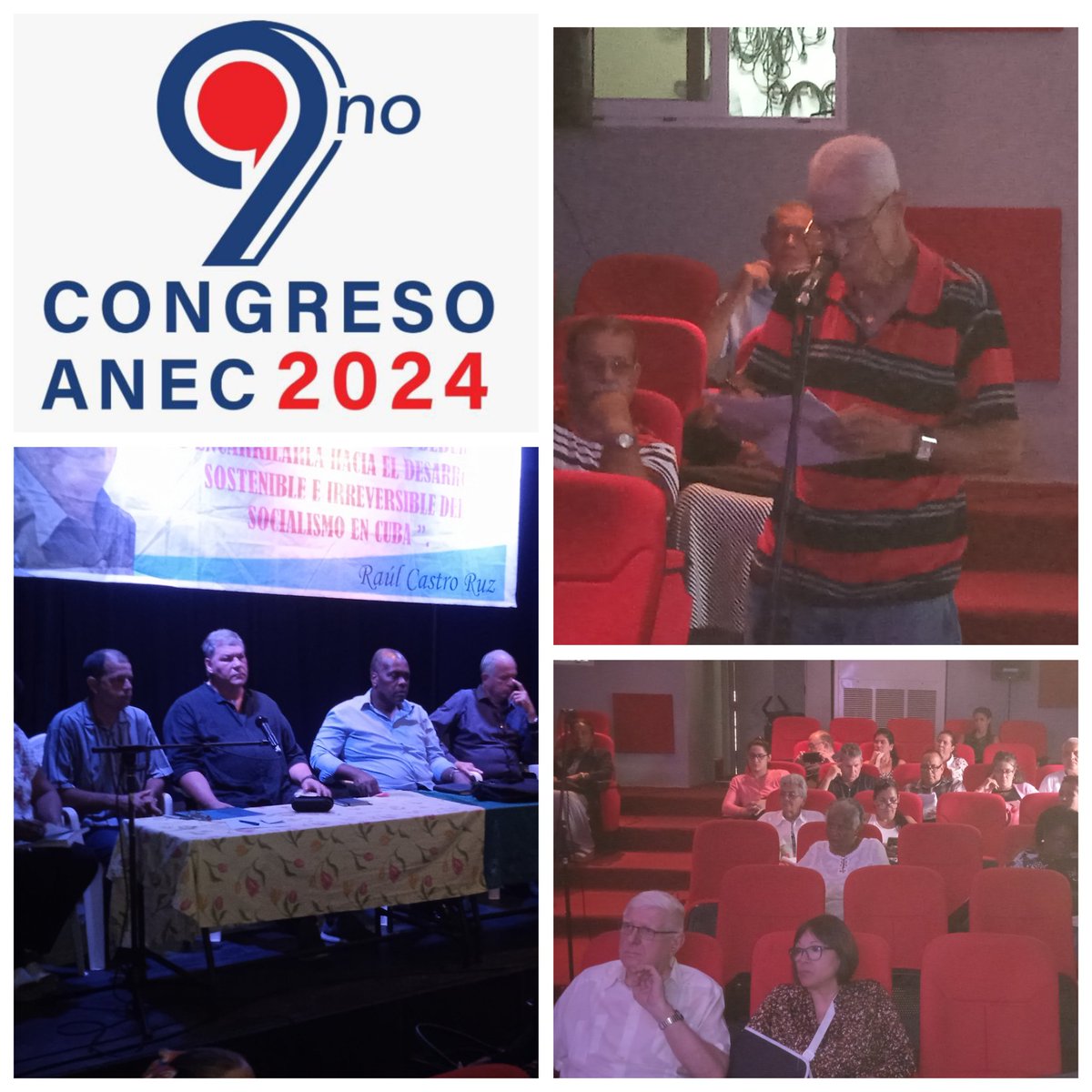 ArnerMarrero's tweet photo. En tiempos d crisis económica la ANEC debe jugar el papel q le corresponde. Se desarrolla la Asamblea 9no Congreso d la organización en #Mayabeque #SiSePuede #UnidosPorCuba #JuntosPorMayabeque @QueipoRuiz @BureySantiago @BYuniaky @ismaris_diaz @MaydaSurez1 @pcc_escuela https://t.co/Nq9YVZPUcm