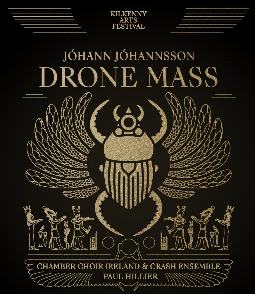 We are thrilled to present the Irish Premiere of Jóhann Jóhannsson’s DRONE MASS; performed by two of Ireland’s most virtuosic @ChamberChoirIre and @crashensemble, conducted by Paul Hillier in the iconic St. Canice's Cathedral. 🎟️👉 bit.ly/49hGplo