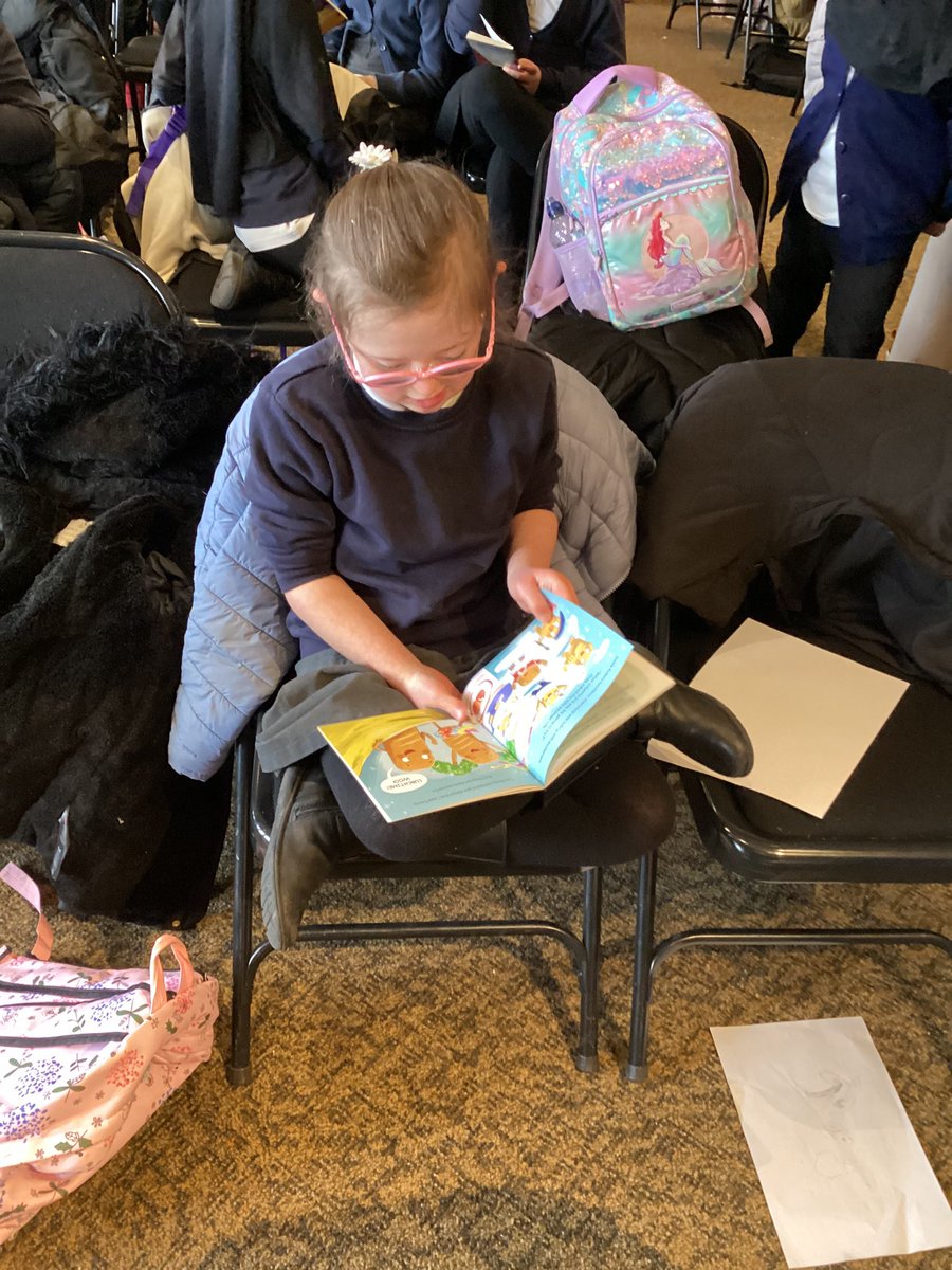 Year 4, 5, 6 visited @WaterstonesNG for the @ldlapinski author event today. We had an amazing time, the children can’t stop talking about it! Thank you for having us. #readingforpleasure #wecanbeauthorstoo