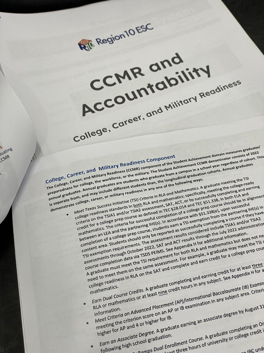 Region10CCMR's tweet image. Unraveling the CCMR mysteries @Region10ESC today as we bring together accountability, CTE, SpEd, and advanced academics. @DocAmandaWalker @SpenserTAdams1 @GunnTexas @DenayTaylorCCMR