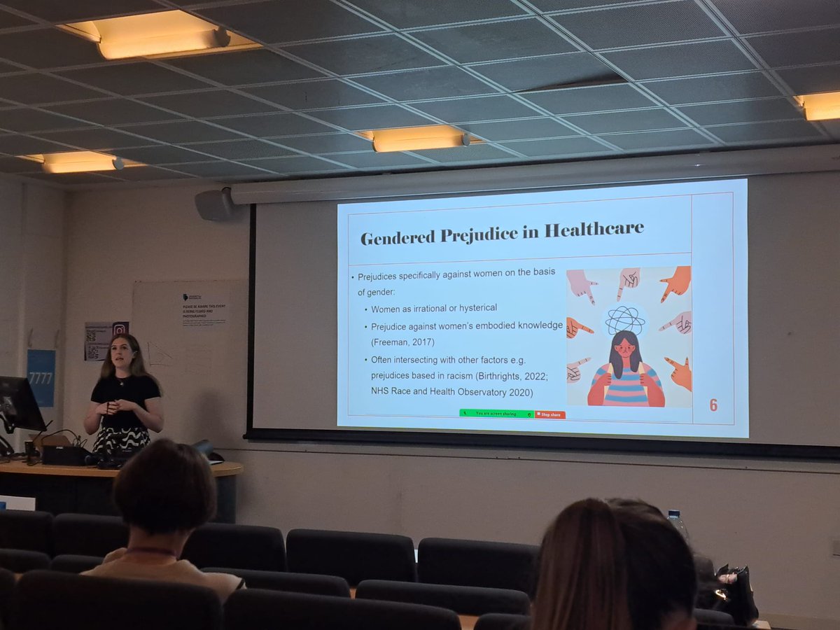 Have had a fantastic time @ #SLSA2024 Brilliant presentations & discussions. Super chuffed with the reception to our joint paper on epistemic injustice in female healthcare -thanks so much to everyone for your thoughtful & engaging Qs &comments esp the day after the conf dinner!