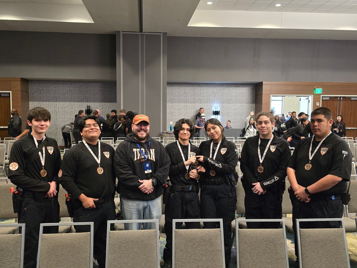 Beeville CTE Success Alert:  BCTE Law Enforcement SWAT team takes 3rd place at the TPSA State competition in Dallas.